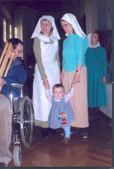 Сестры Покровской общины в Мариинской больнице. Фотография В. Финогенова